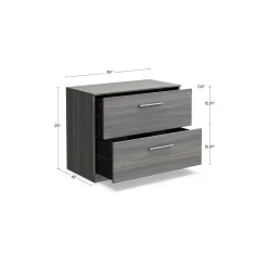 At Work Two Drawer Lateral File - 36