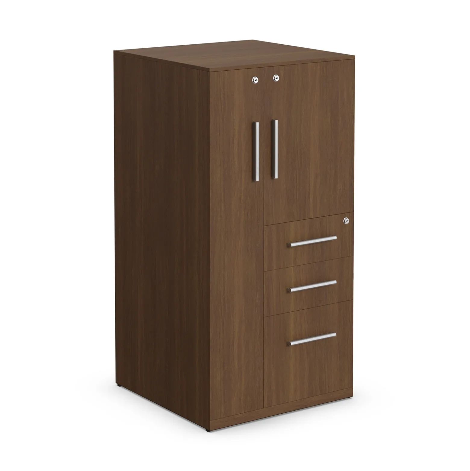 At Work Wardrobe Storage Cabinet with Left Door - 24"W x 24"D x 48"H