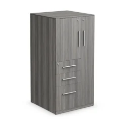 At Work Wardrobe Storage Cabinet with Right Door - 24"W x 24"D x 48"H