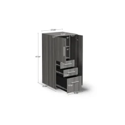 At Work Wardrobe Storage Cabinet with Right Door - 24