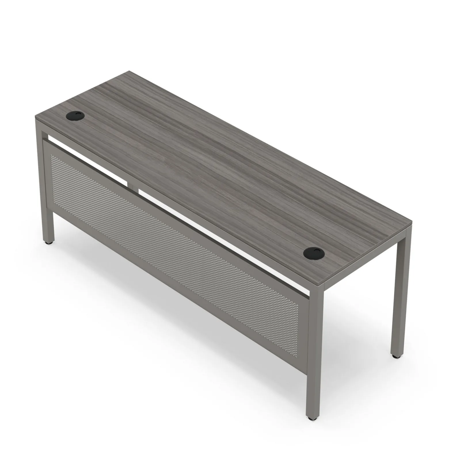 At Work Writing Desk with Modesty Panel - 72"W x 24"D