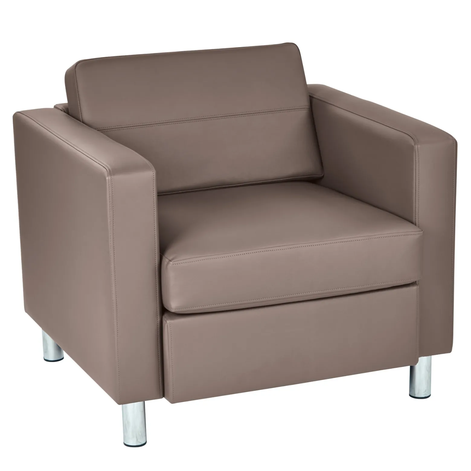 Atlantic Faux Leather Lounge Chair
