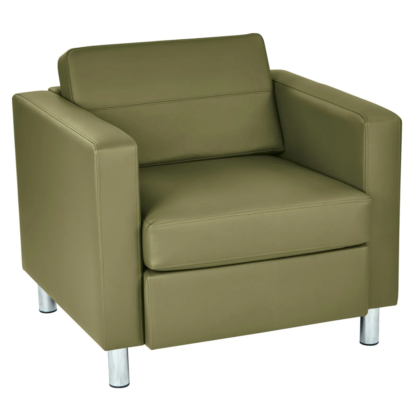 Atlantic Faux Leather Lounge Chair