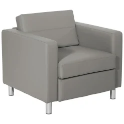Atlantic Faux Leather Lounge Chair