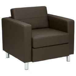 Atlantic Faux Leather Lounge Chair