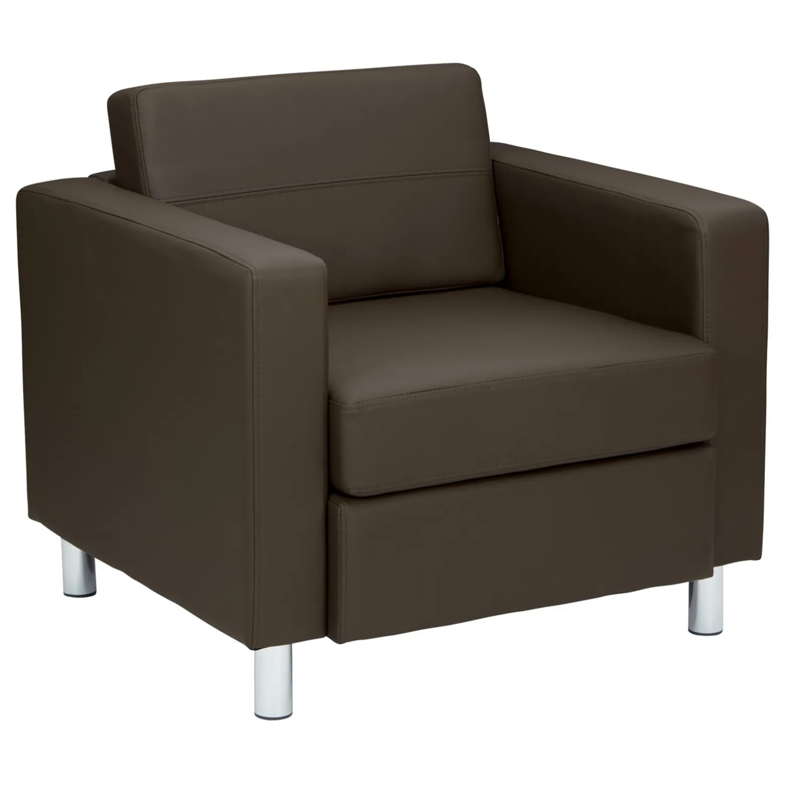 Atlantic Faux Leather Lounge Chair