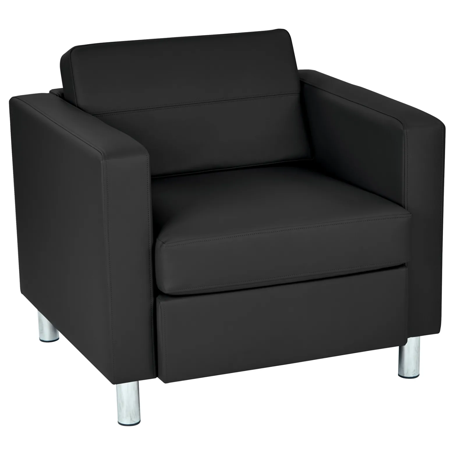 Atlantic Faux Leather Lounge Chair