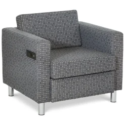 Atlantic Lounge Chair with Power in Designer Upholstery