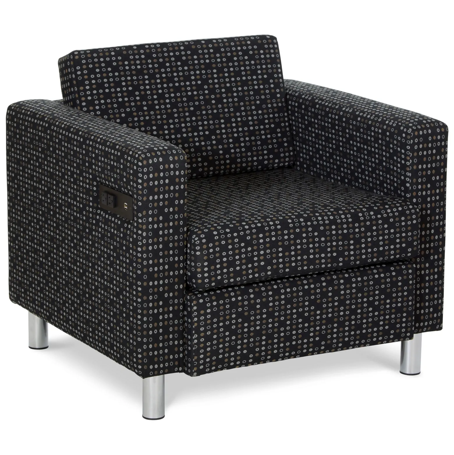 Atlantic Lounge Chair with Power in Designer Upholstery