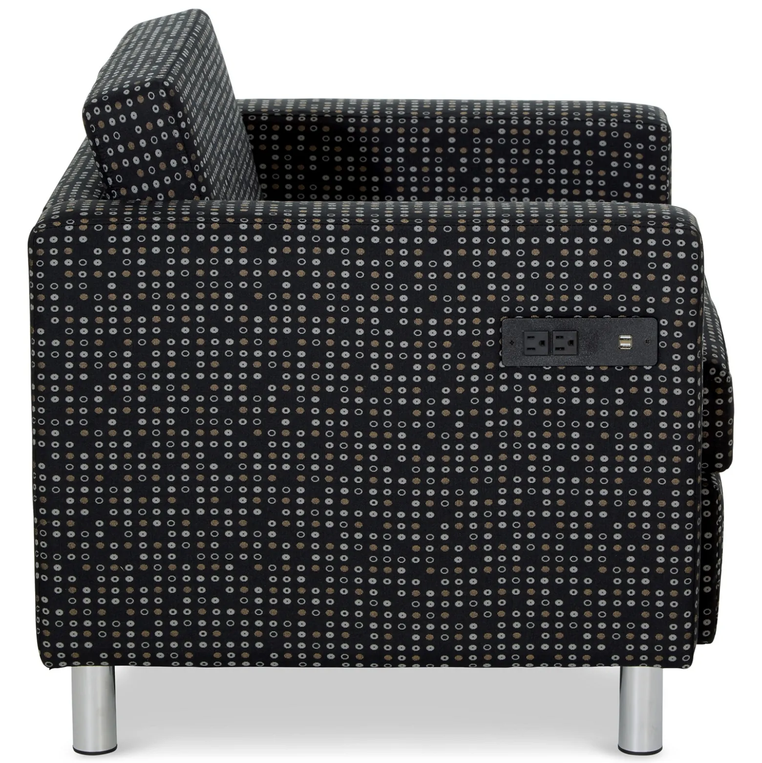 Atlantic Lounge Chair with Power in Designer Upholstery