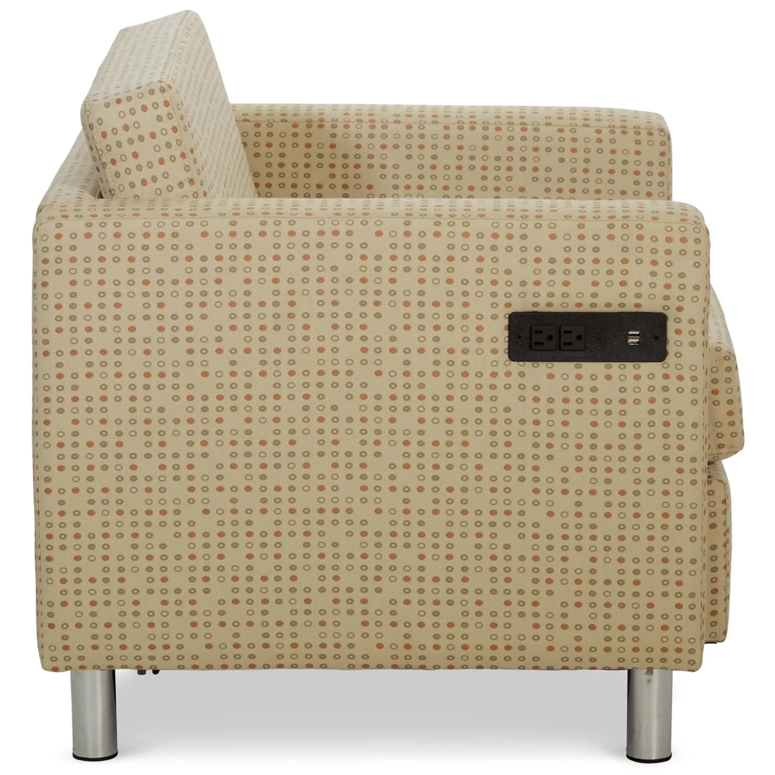 Atlantic Lounge Chair with Power in Designer Upholstery