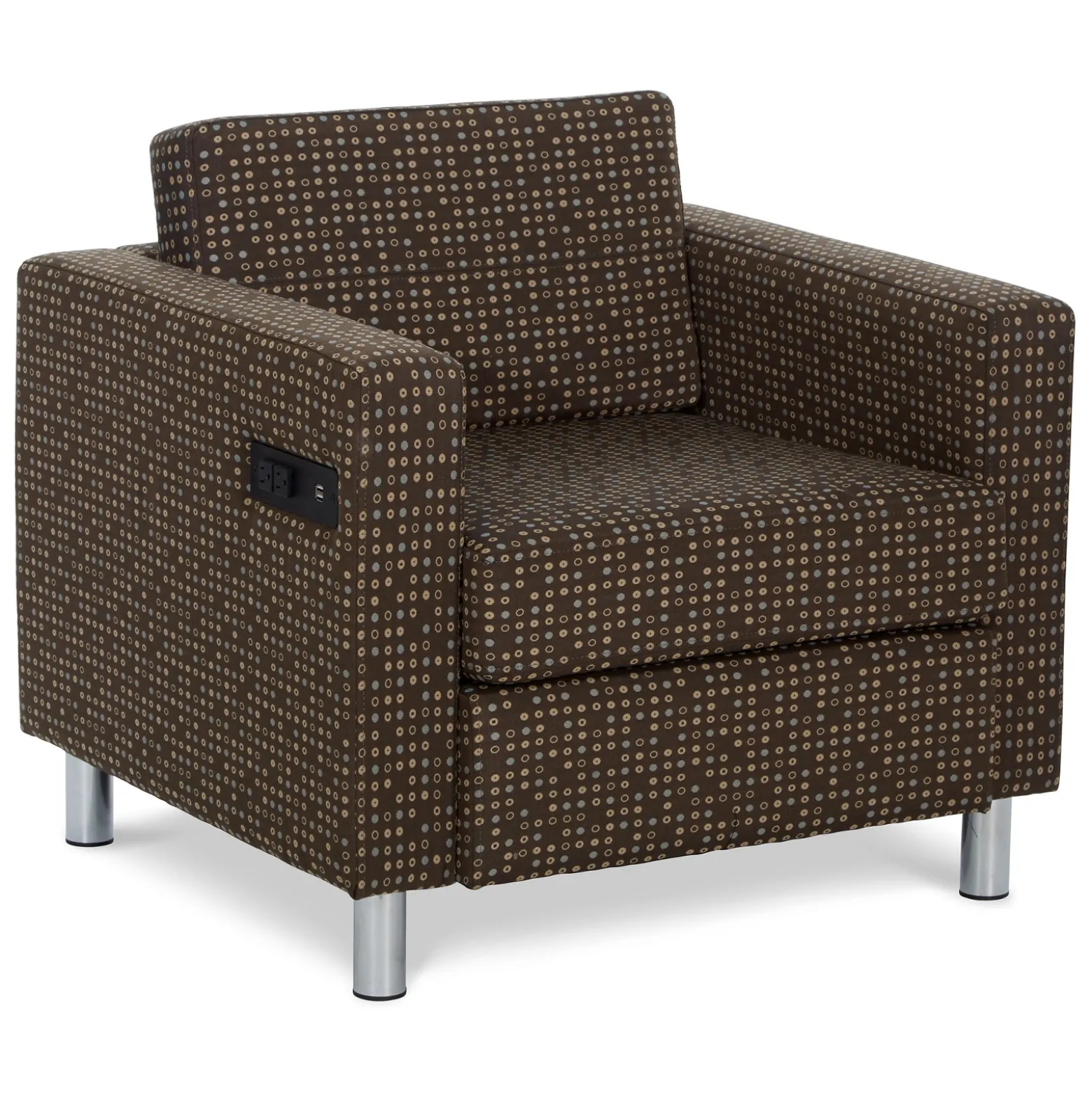 Atlantic Lounge Chair with Power in Designer Upholstery