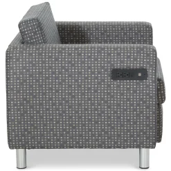 Atlantic Lounge Chair with Power in Designer Upholstery