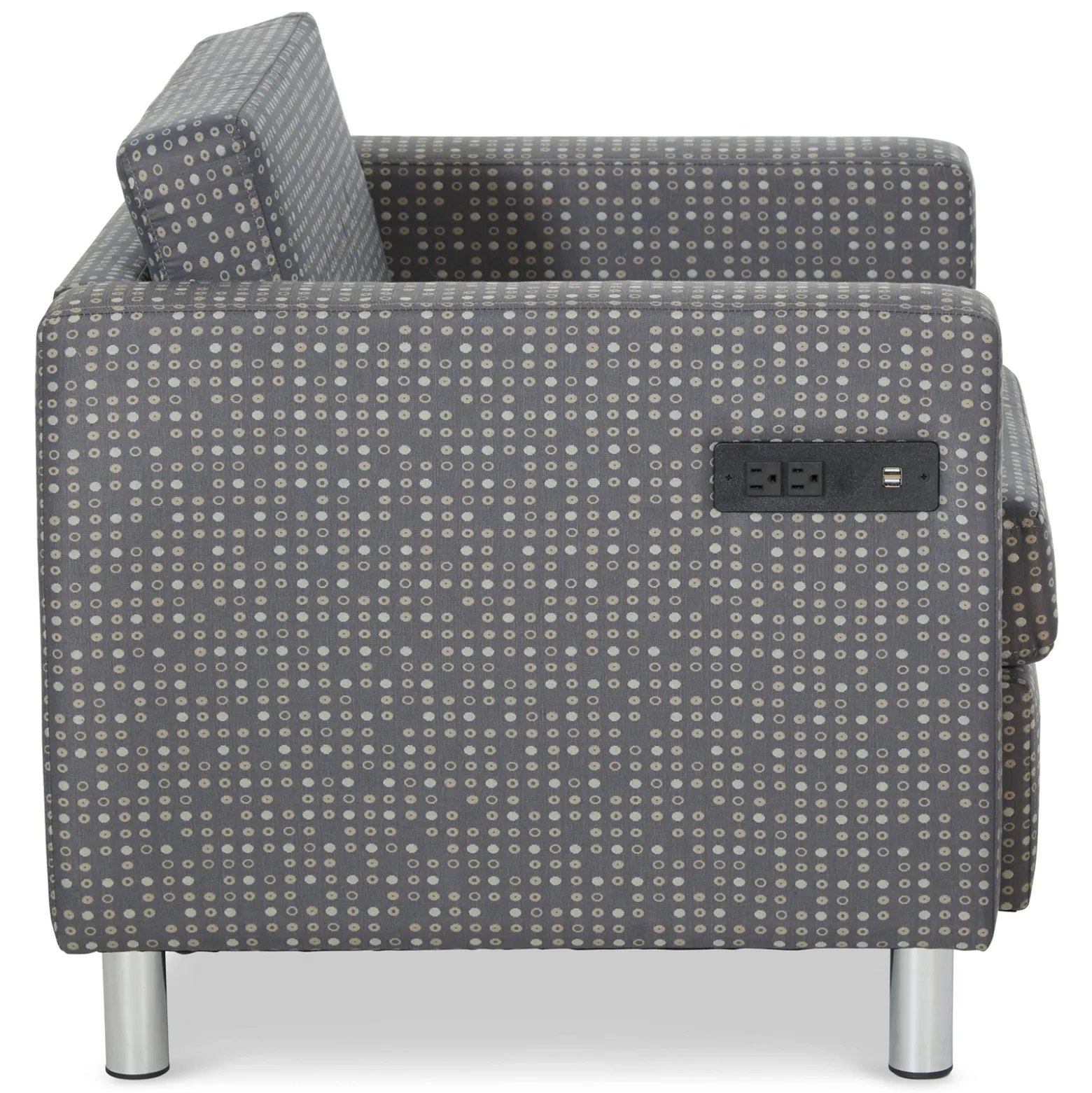 Atlantic Lounge Chair with Power in Designer Upholstery