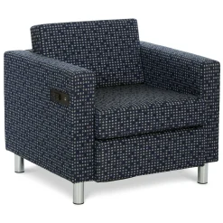 Atlantic Lounge Chair with Power in Designer Upholstery