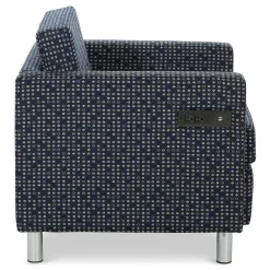 Atlantic Lounge Chair with Power in Designer Upholstery