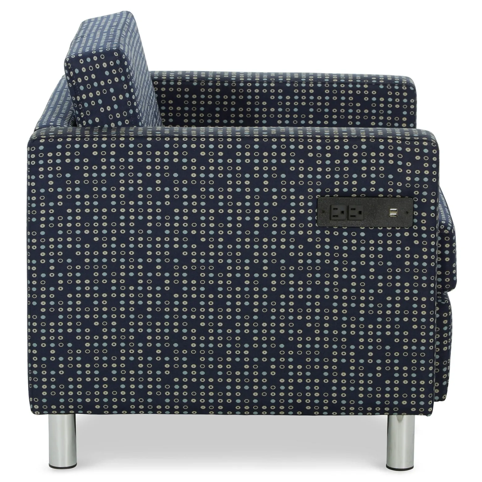 Atlantic Lounge Chair with Power in Designer Upholstery