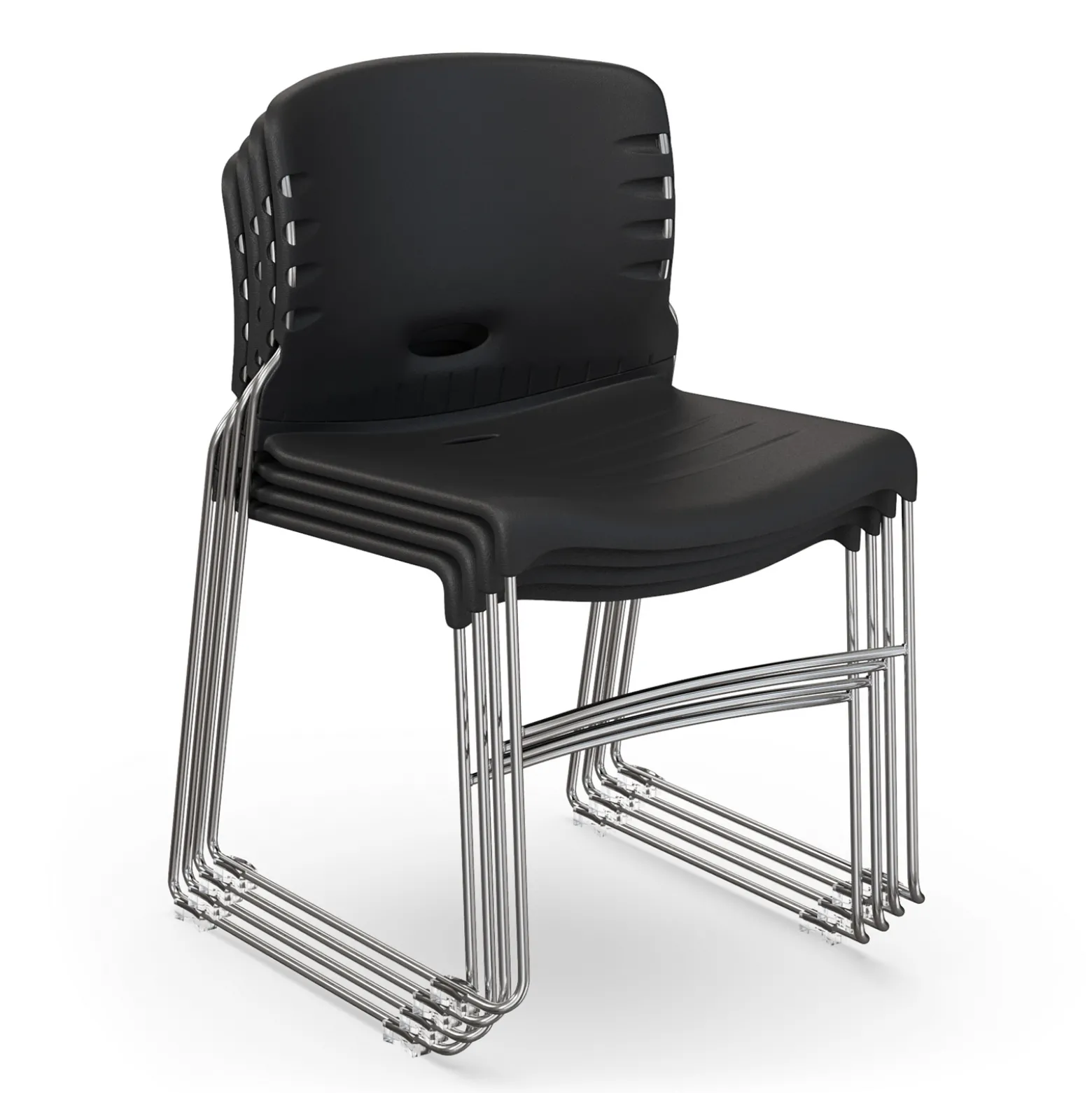 Atlas Sled Base Stacking Chair