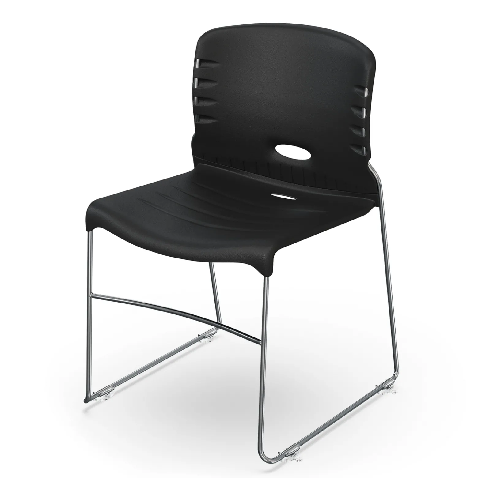 Atlas Sled Base Stacking Chair