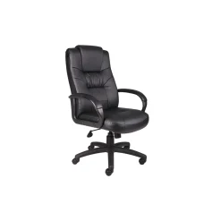 Austen High Back Bonded Leather Managers Chair with Adjustable Seat