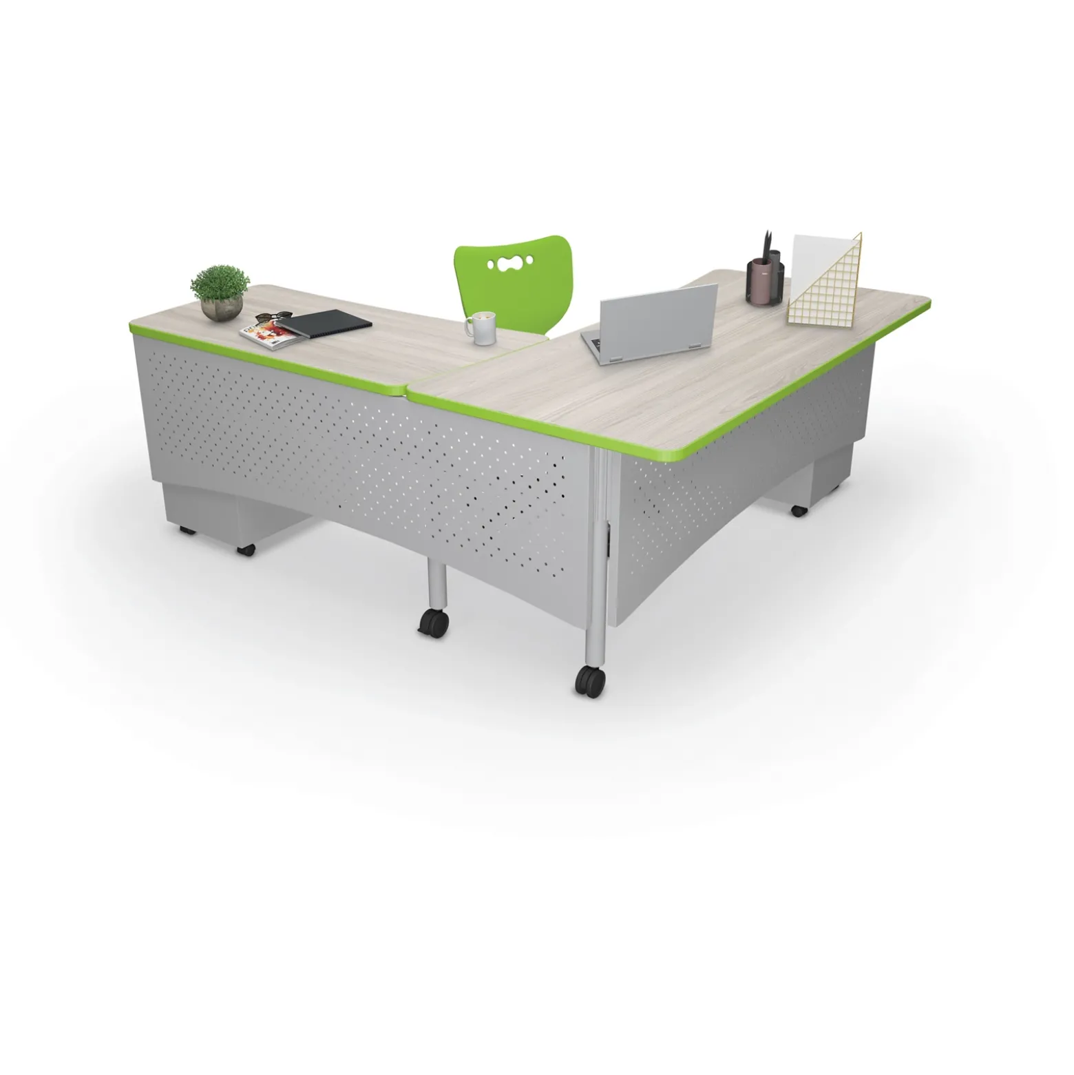 Avid Reversible L-Shaped Desk - 72"W x 80"D