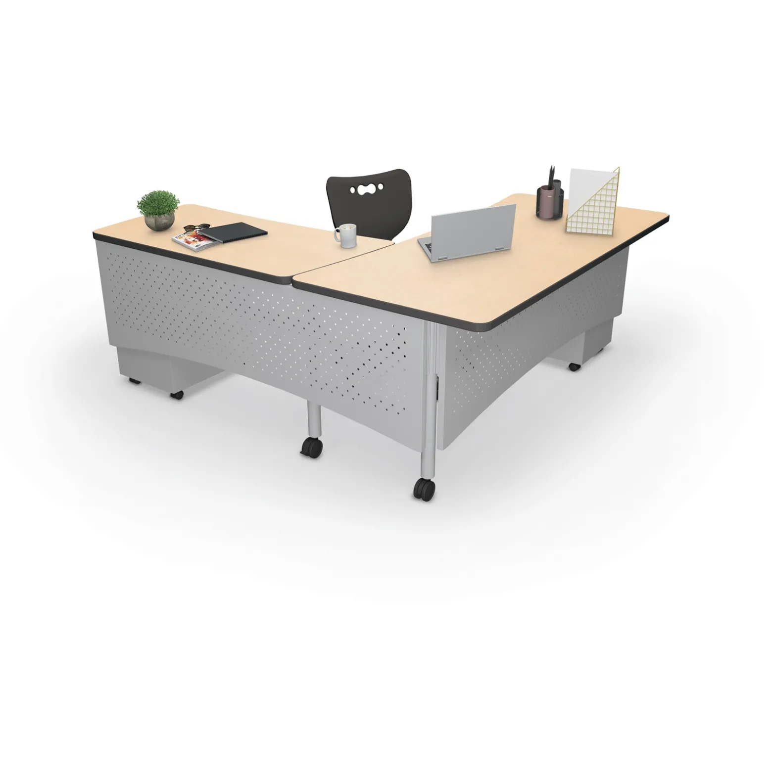 Avid Reversible L-Shaped Desk - 72"W x 80"D