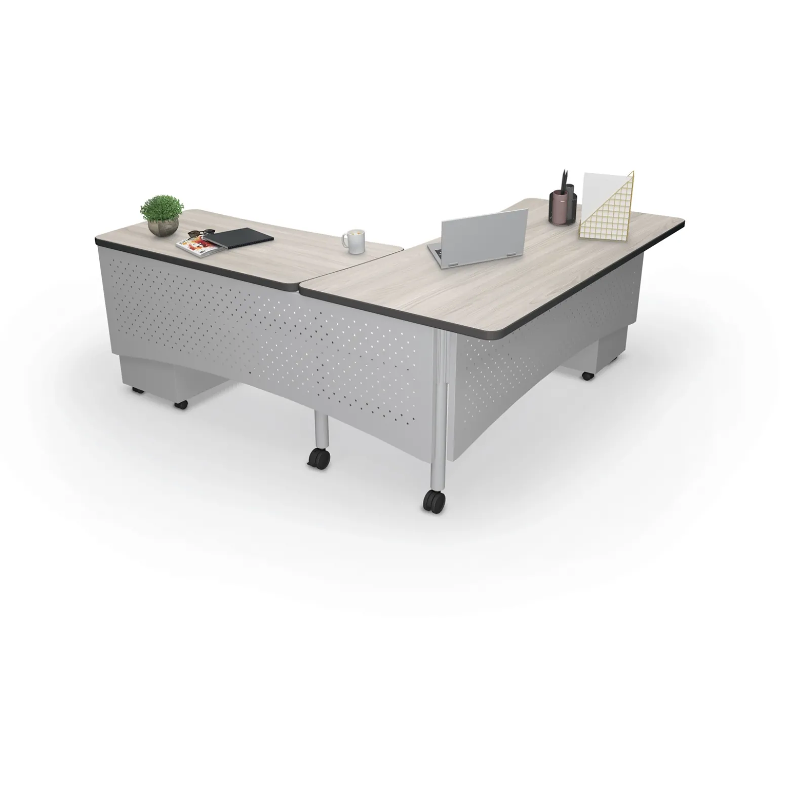 Avid Reversible L-Shaped Desk - 72"W x 80"D