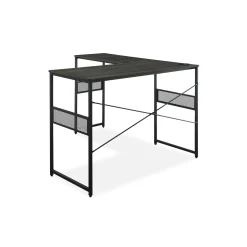 Axle 60"W Standing-Height L-Desk with Universal Return