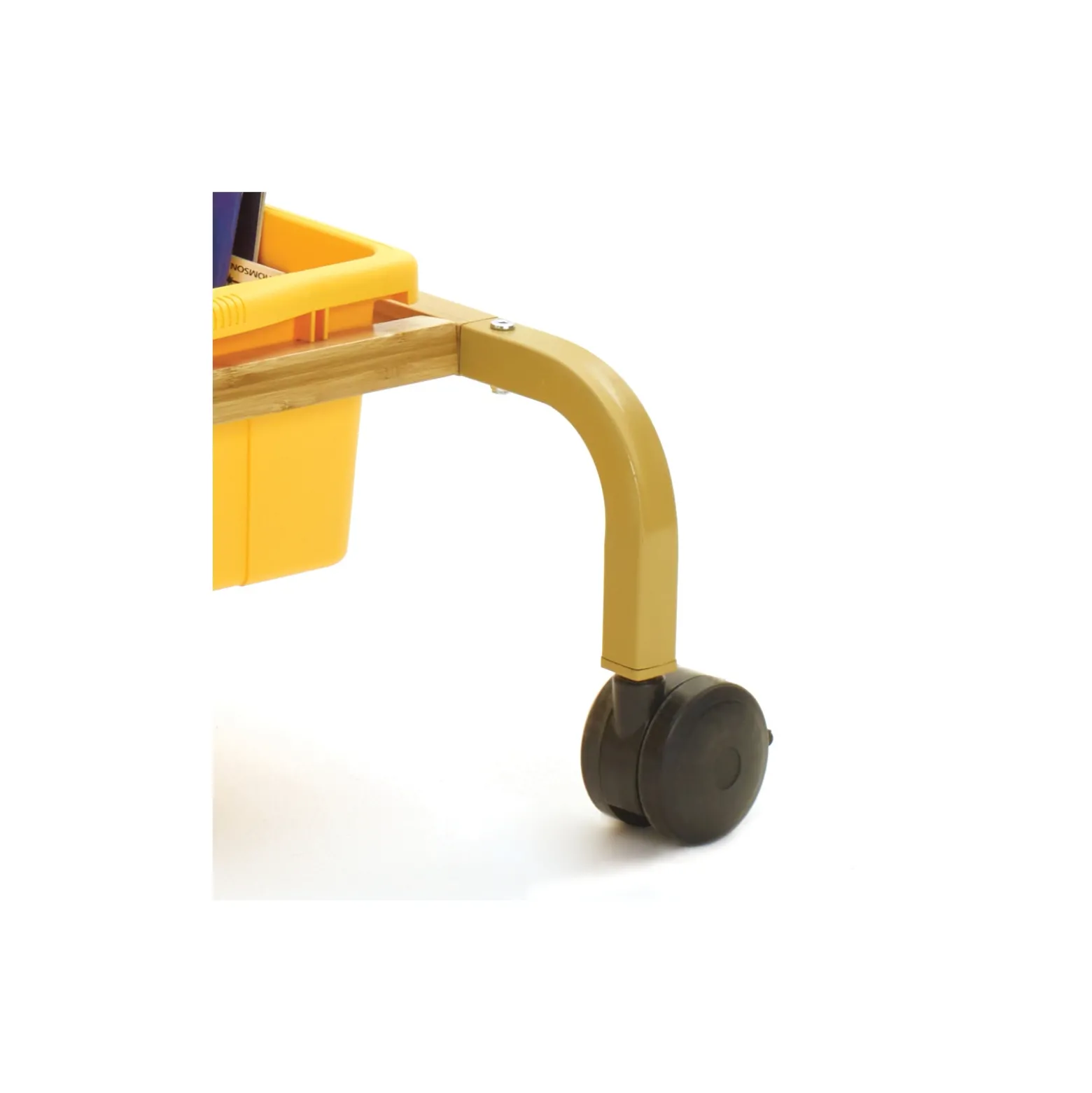 Bamboo Deluxe Chart Stand with Vibrant Tubs