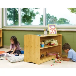 Bamboo Shelving Unit - 41"W x 16.5"D
