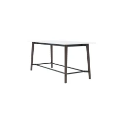 Bar-Height Laminate Collaborative Table - 42"W x 90"D