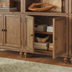 Barrington Lower Door 5 Shelf Bookcase - 75