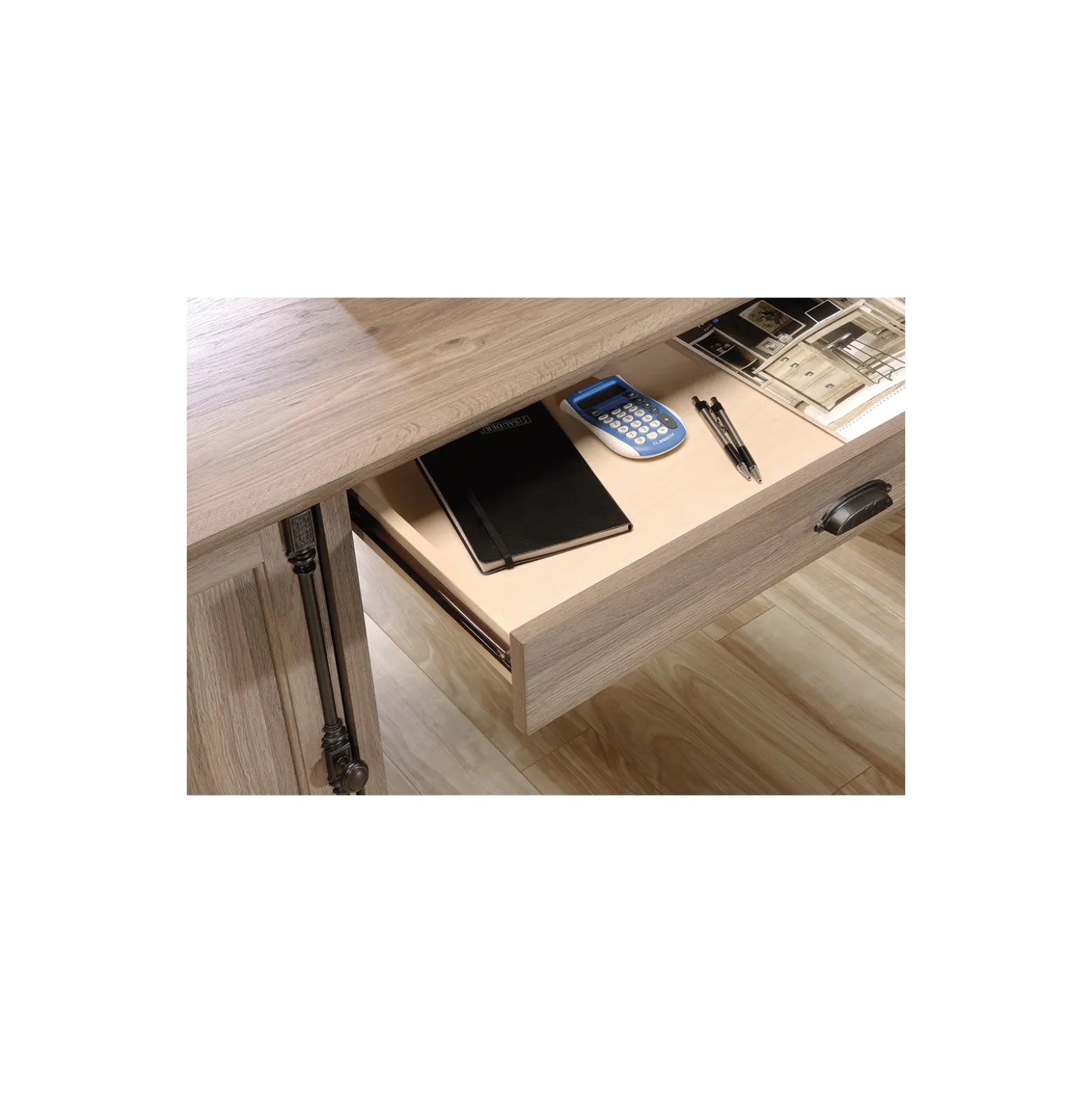 Barrister Lane L-Shaped Desk - 69"W