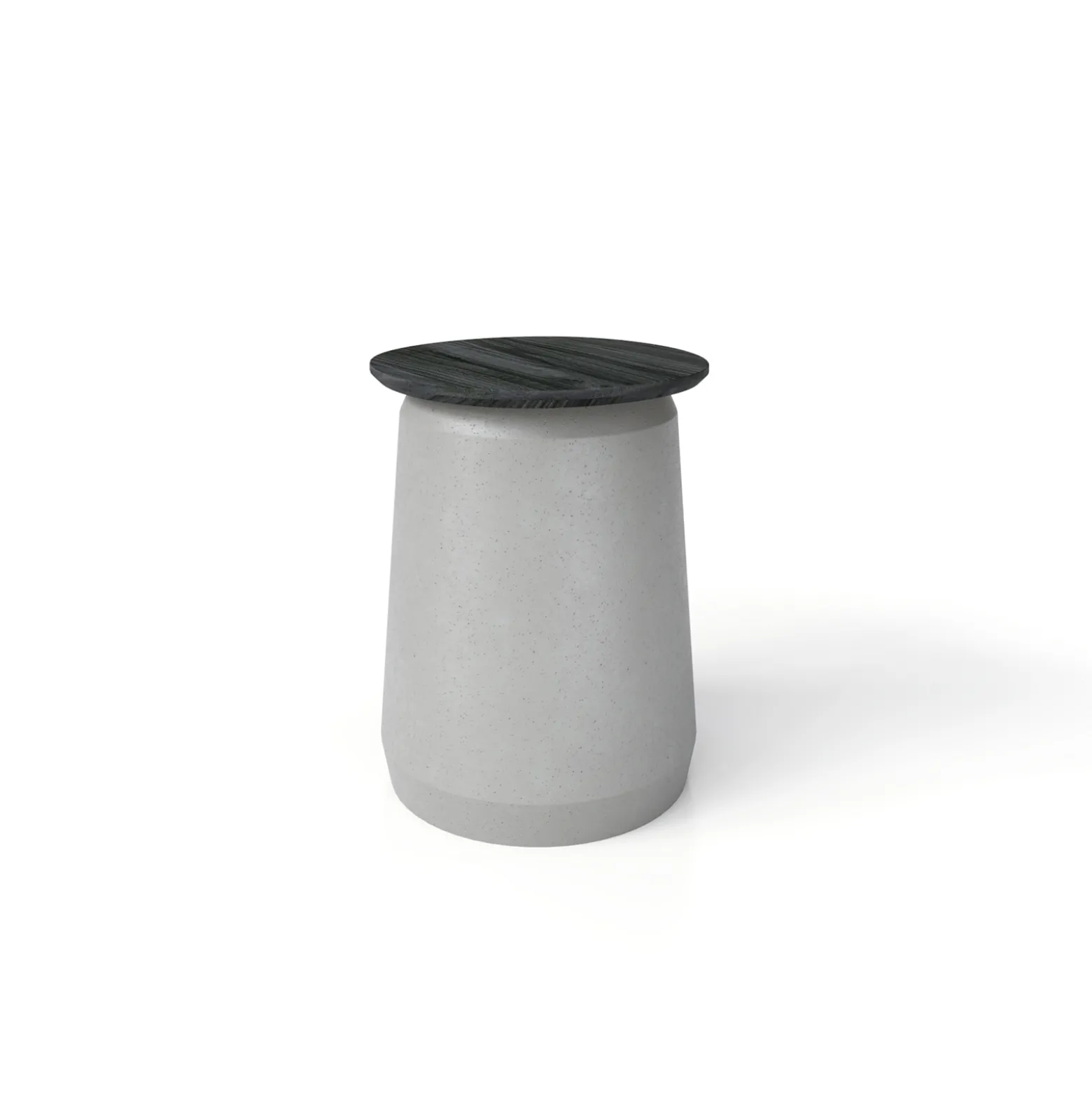 Basalto Side Table - 14"W x 14"D