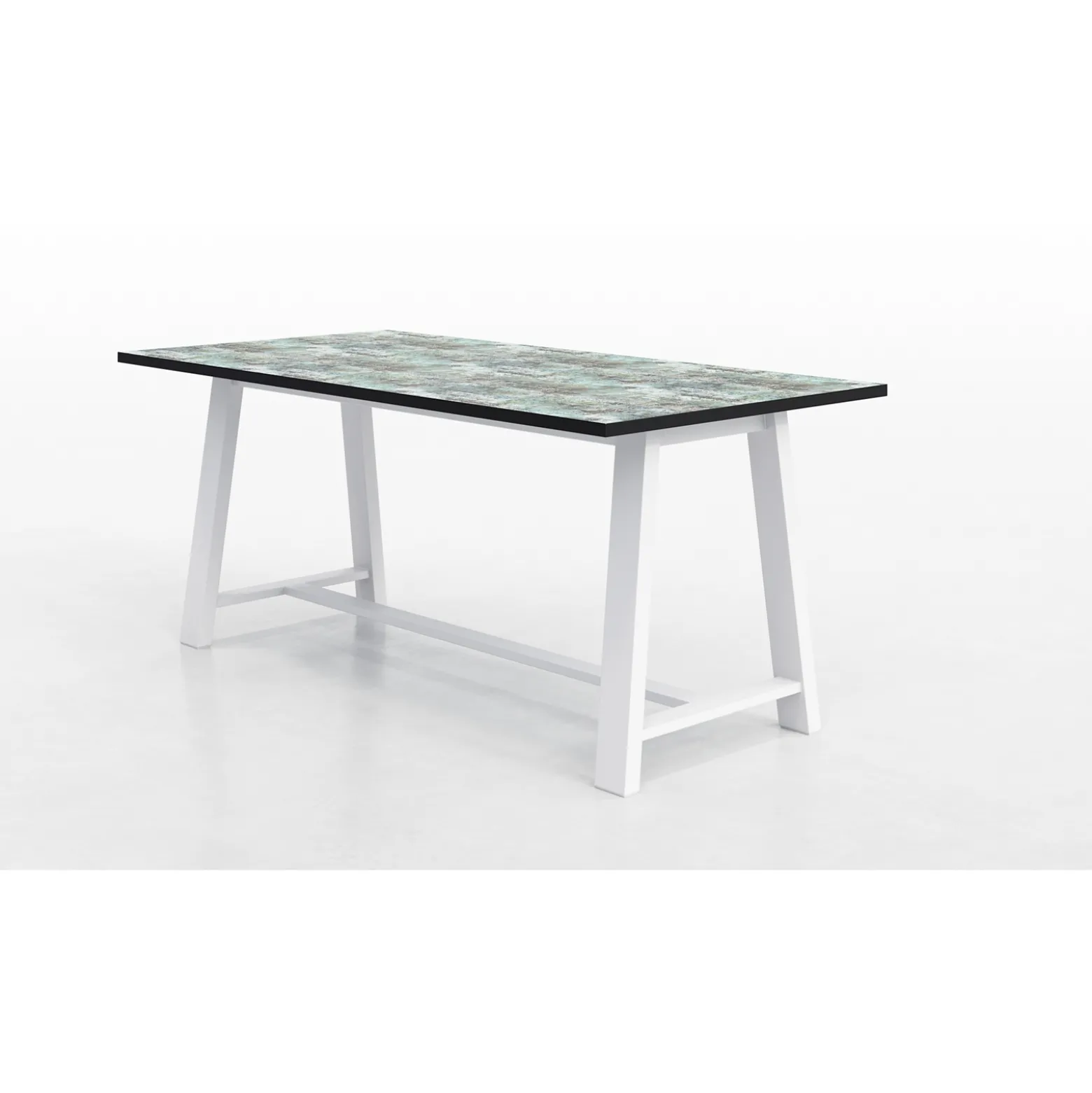 Bayside 7' Counter-height Table With Premium Laminate - 84"Wx42"D