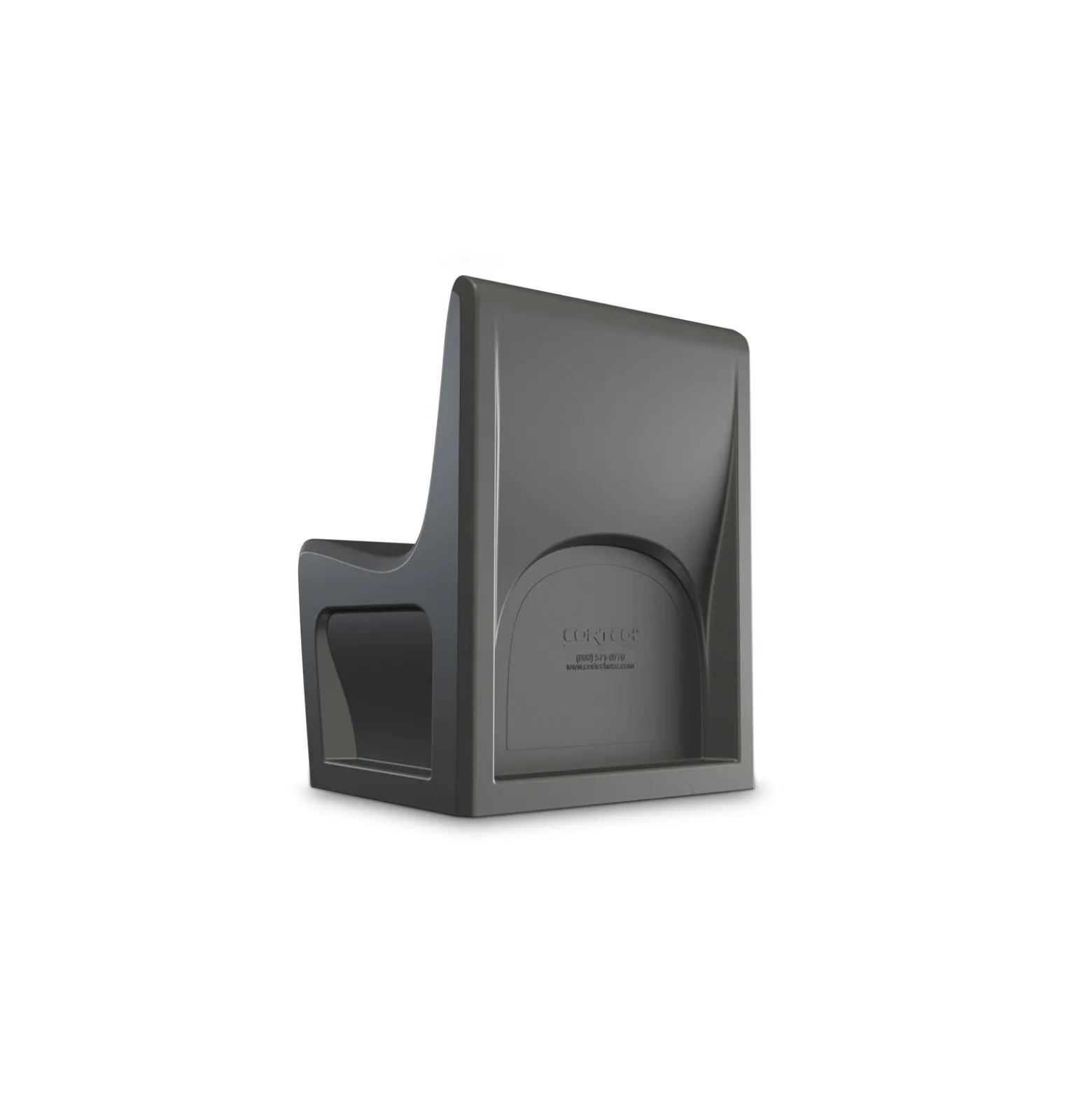 Behavioral Health Armless Chair with Ballast Door