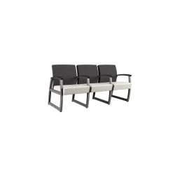 Behavioral Health Vinyl Three Seat Guest Chair