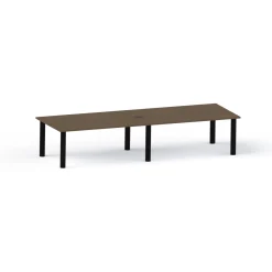 Bella Powered Conference Table - 144W x 48D
