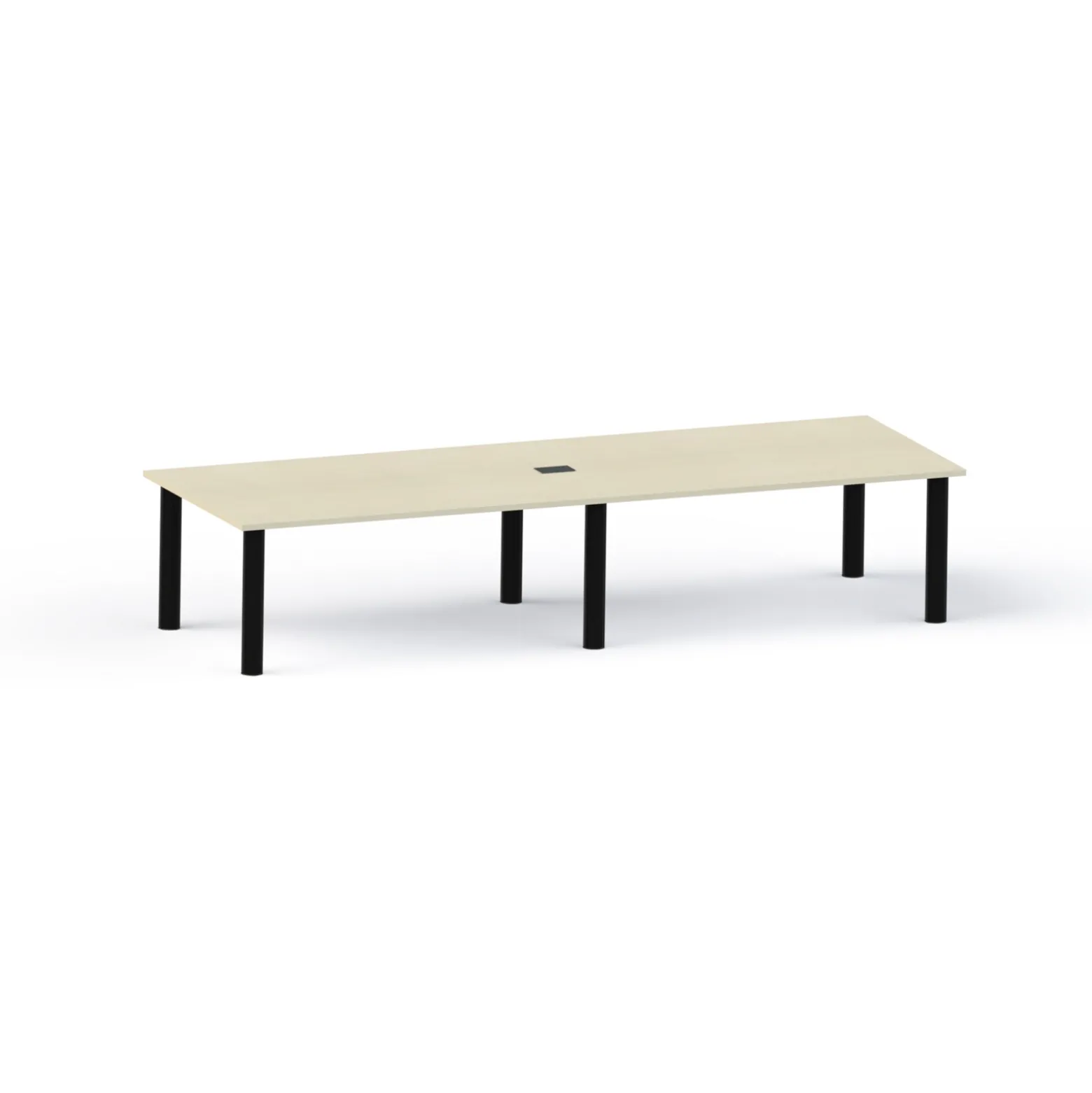Bella Powered Conference Table - 144W x 48D