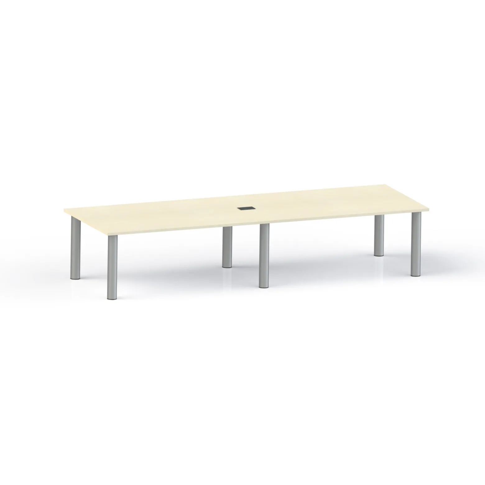Bella Powered Conference Table - 144W x 48D