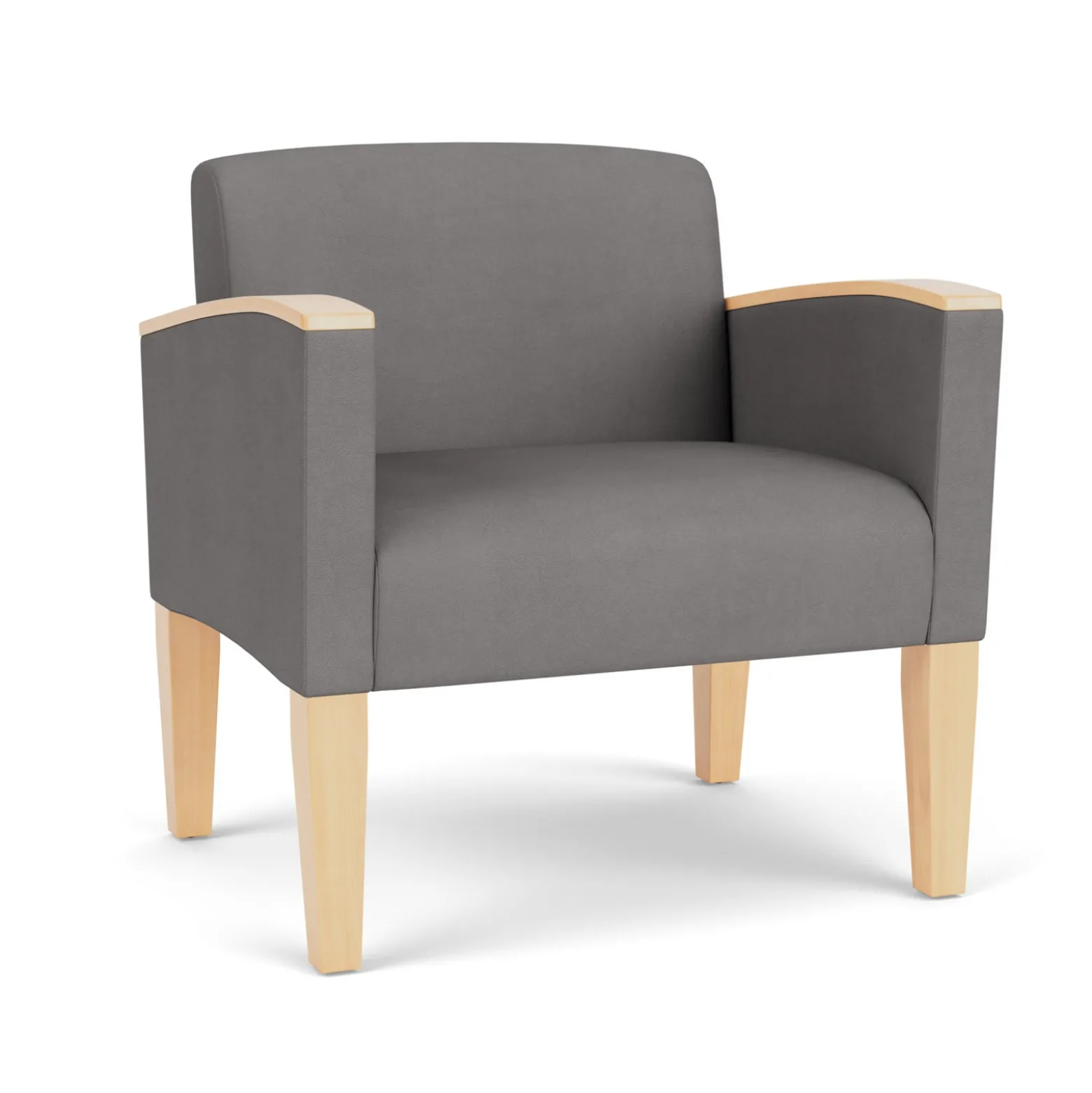 Belmont Oversized Guest Chair in Print Fabric or Antimicrobial Vinyl
