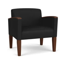 Belmont Oversized Guest Chair in Print Fabric or Antimicrobial Vinyl