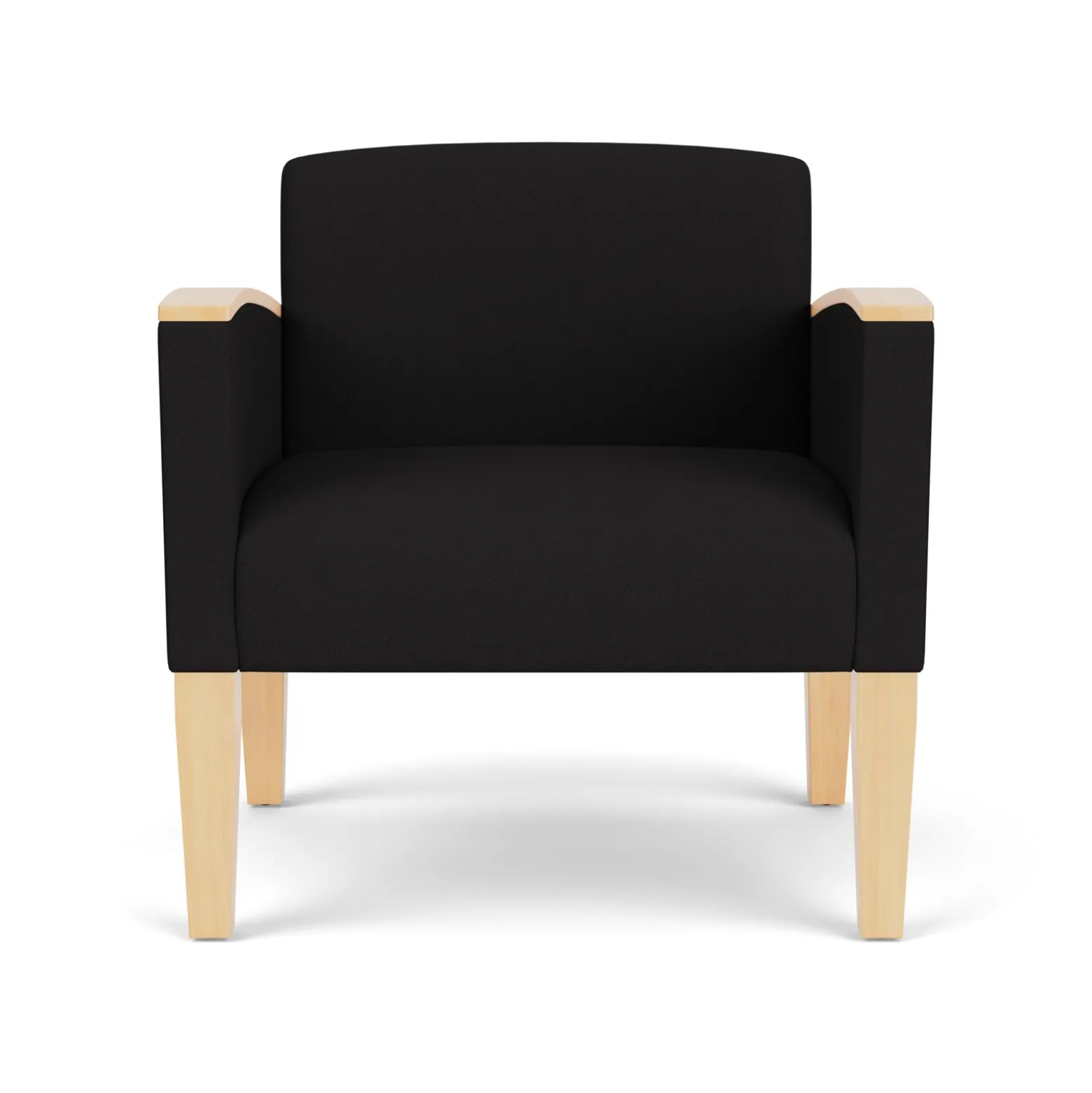 Belmont Oversized Guest Chair in Print Fabric or Antimicrobial Vinyl