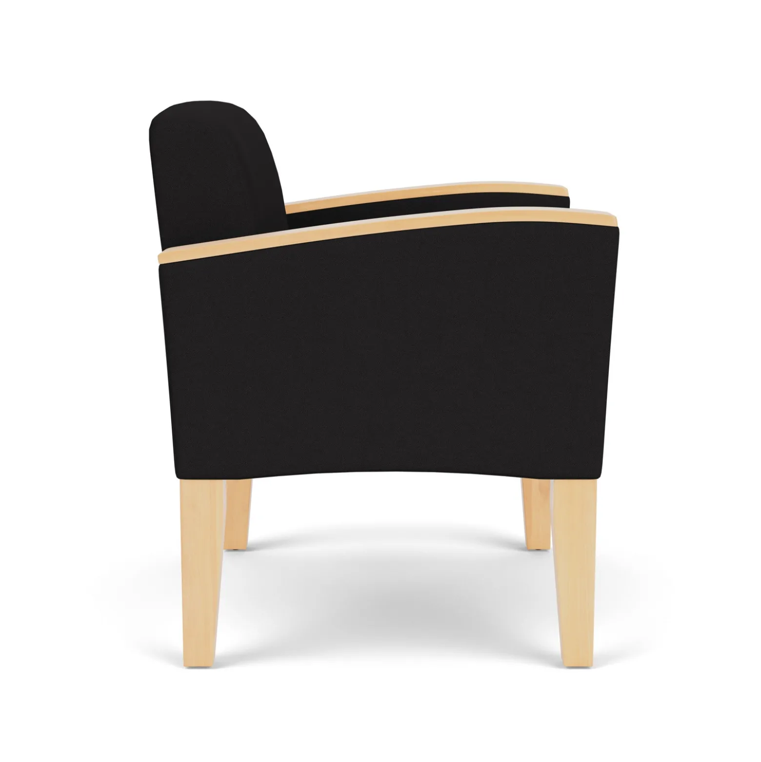 Belmont Oversized Guest Chair in Print Fabric or Antimicrobial Vinyl