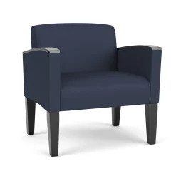 Belmont Oversized Guest Chair in Print Fabric or Antimicrobial Vinyl