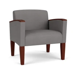 Belmont Oversized Guest Chair in Print Fabric or Antimicrobial Vinyl