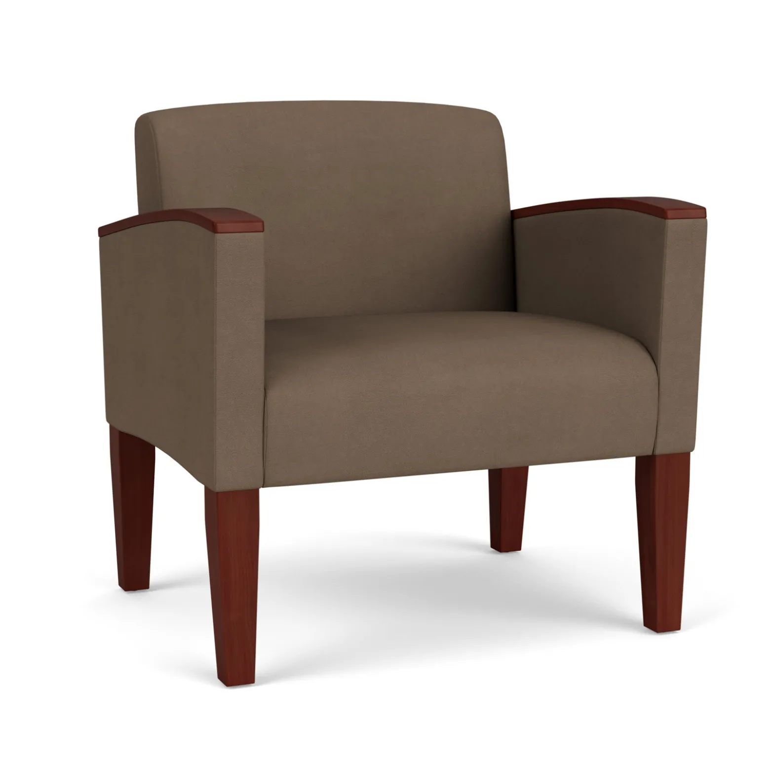 Belmont Oversized Guest Chair in Print Fabric or Antimicrobial Vinyl
