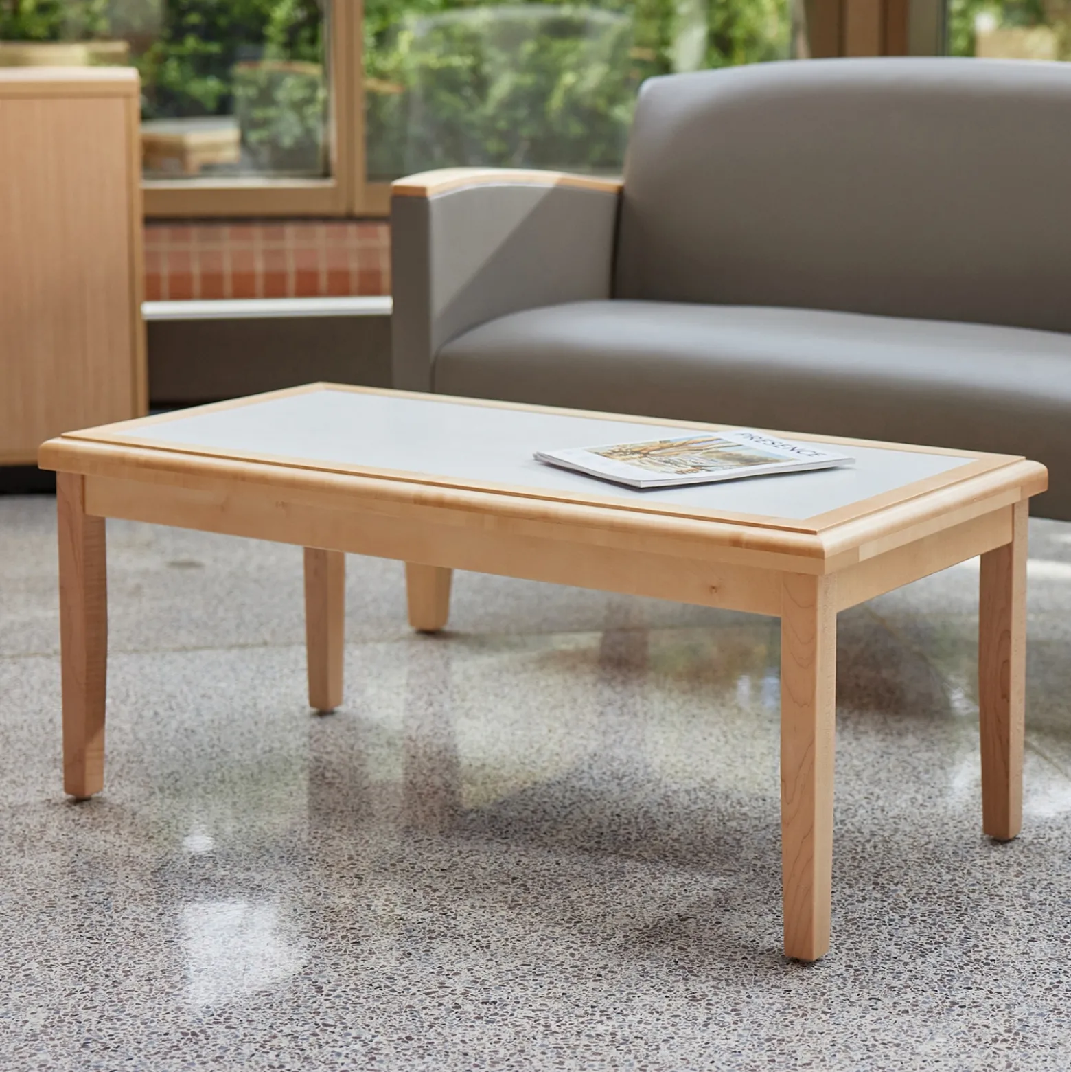 Belmont Reception Coffee Table - 40Wx20Dx16H