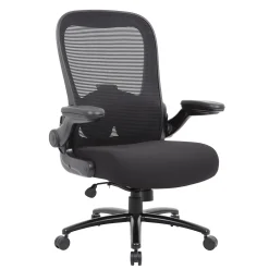 Big & Tall Flip Arm Mesh Task Chair, 400 lb. Capacity