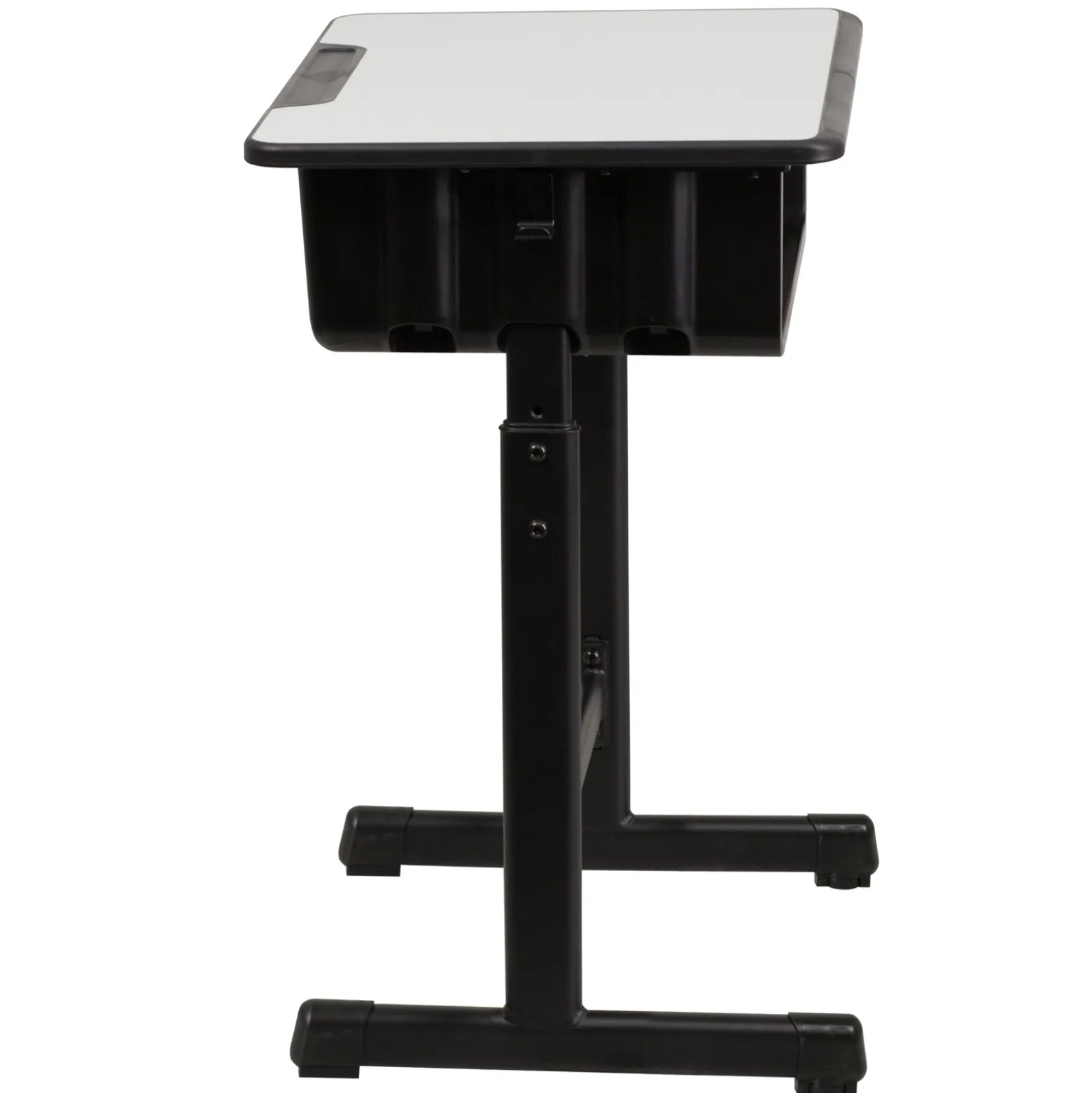 Billie Height Adjustable Student Desk with Open Book Box